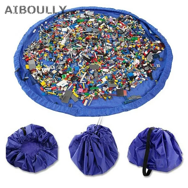 Портативный органайзер для игрушек Lego сумка хранения детская игрушка