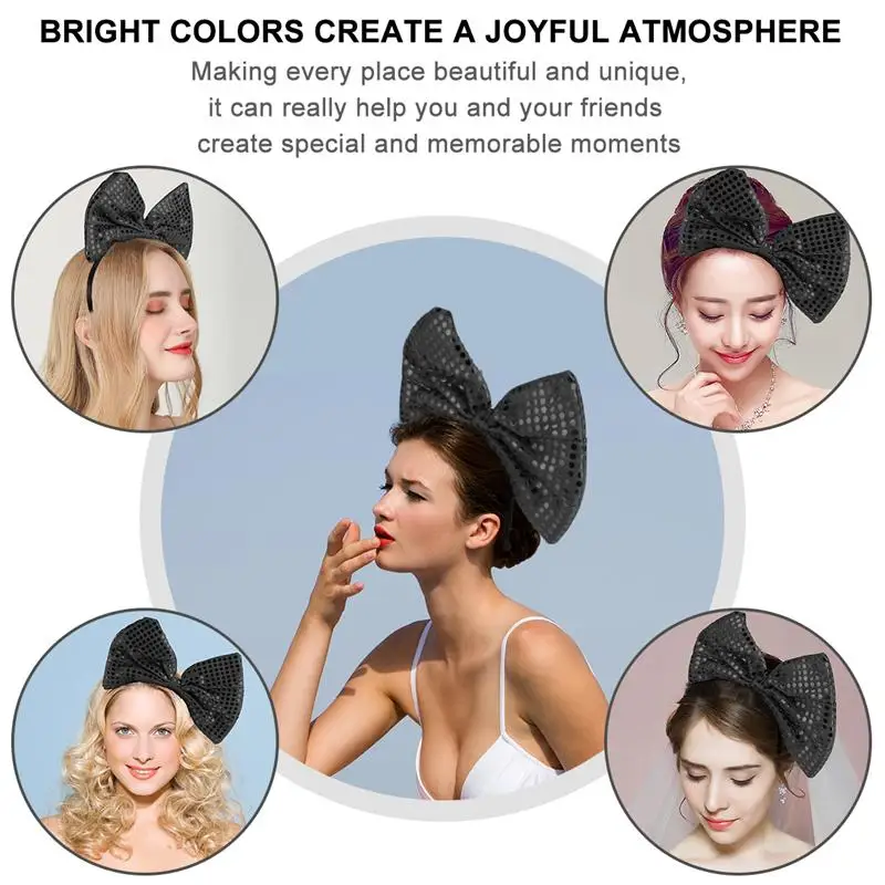 

Useful Hair Band Durable Sequins Hairband Delicate Girl Headdress Headband