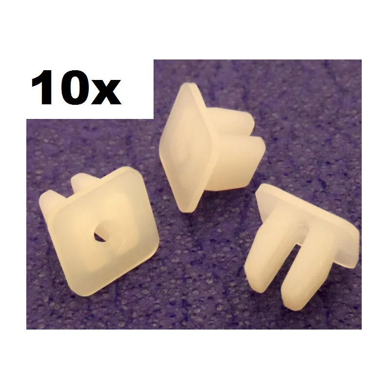 

10x For Honda Screw Grommets Expanding Nuts- M4 Screw & Fits into an 8mm Square Hole #90505-SD4-003