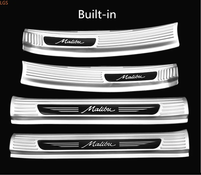 

For Chevrolet MALIBU 2014-2019 stainless steel threshold guard trunk threshold guard anti-scratch car accessories