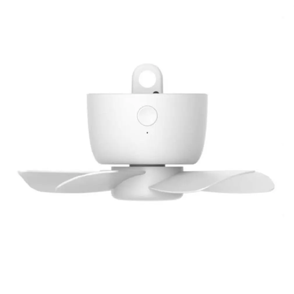 

Adjustable Small Fan Ceiling Fan Bed Mosquito Net With Usb Interface Unplugged Dormitory Upper Bunk Charging Summer Wind