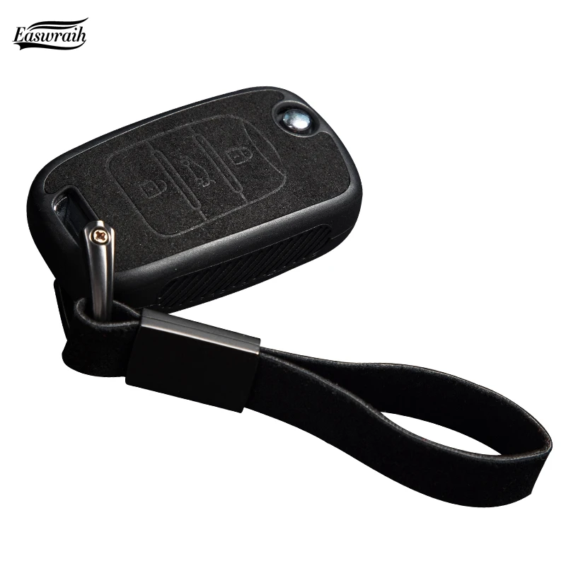 Высококачественный автомобильный чехол-держатель из ТПУ и замши для ключей Baojun