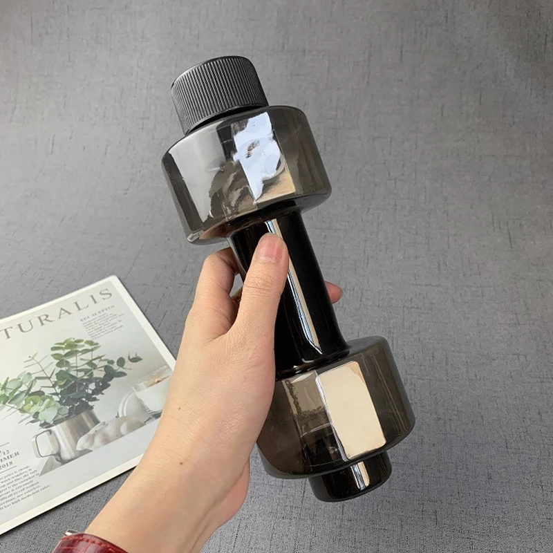

650M Large Sport elastic Exercise at home Dumbbells Exercise weight dumbbell bodybuilding Fitness kit Sport Water Bottles