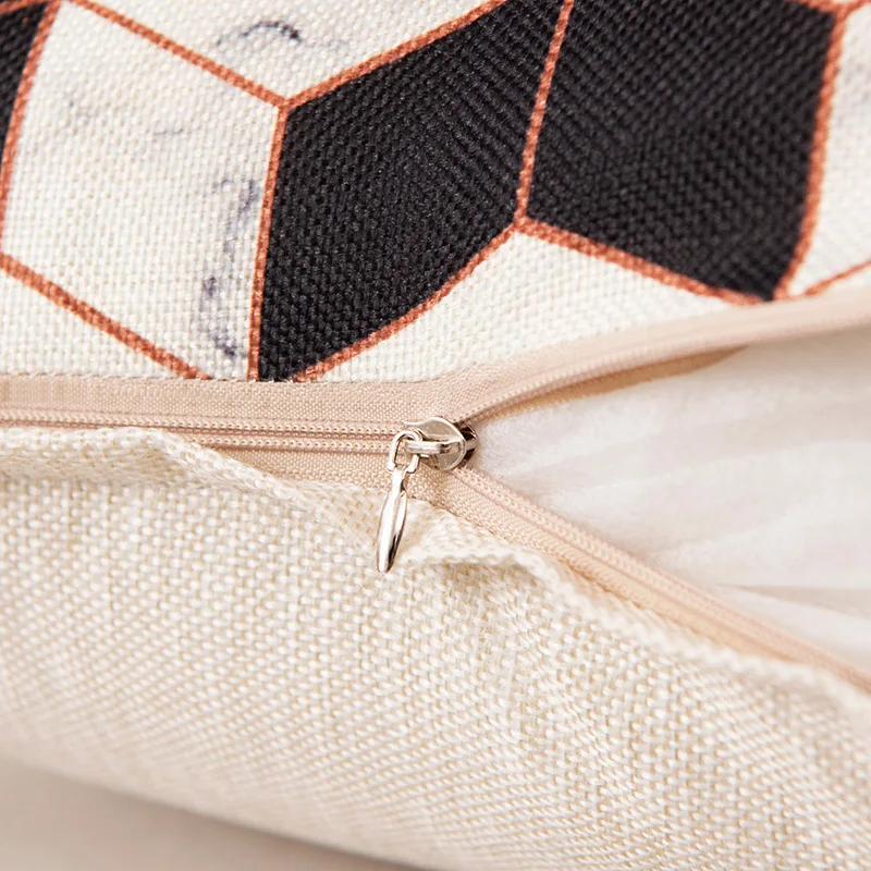 Постельное белье с геометрическим узором чехол для подушки 45x5 см декоративная