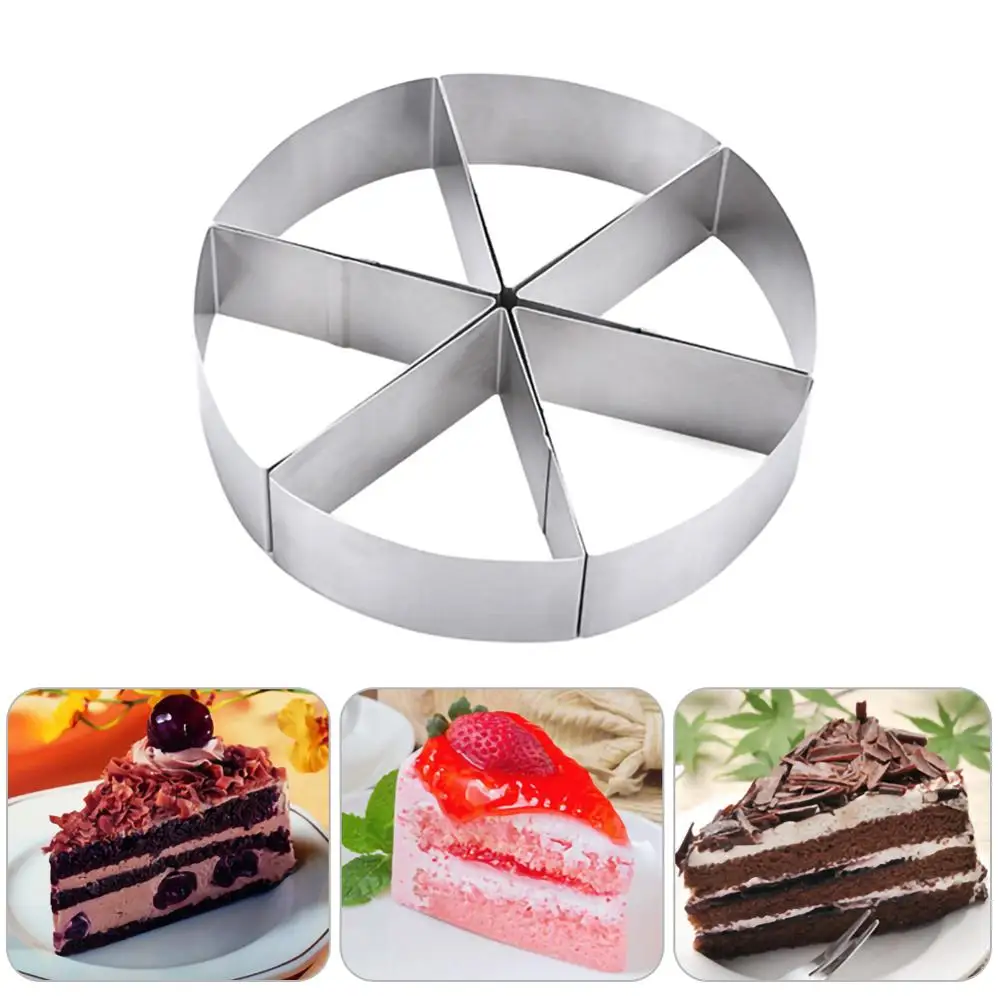 6 точек треугольная форма круглая муссовая кольцевая из нержавеющей стали для