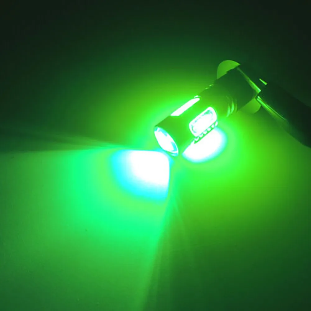 

12V DC LED Bulbs 2pcs 3D Accessories Car Driving Lights Fog Lights Green