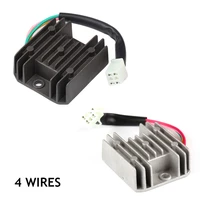 4 wires voltage regulator rectifier motorcycle boat motor for mercury atv gy6 50 150cc scooter moped jcl nst taotao