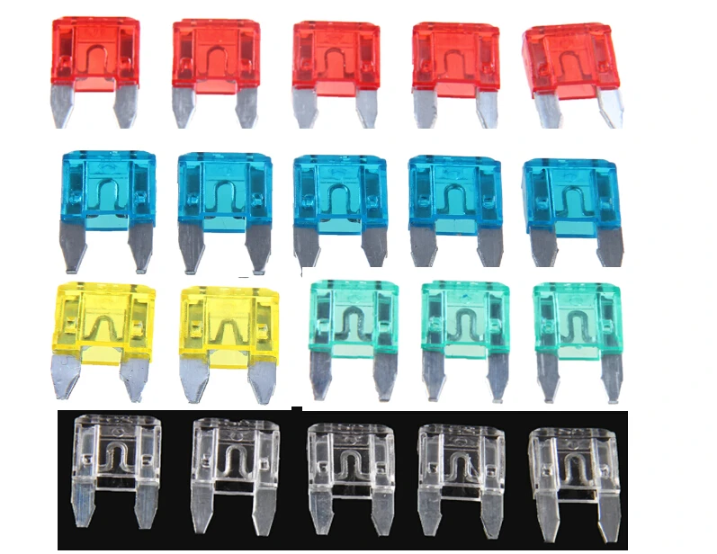 Предохранитель для автомобиля 10 А 25 шт. 5 цветов|kit survival|kit guitarkit art |