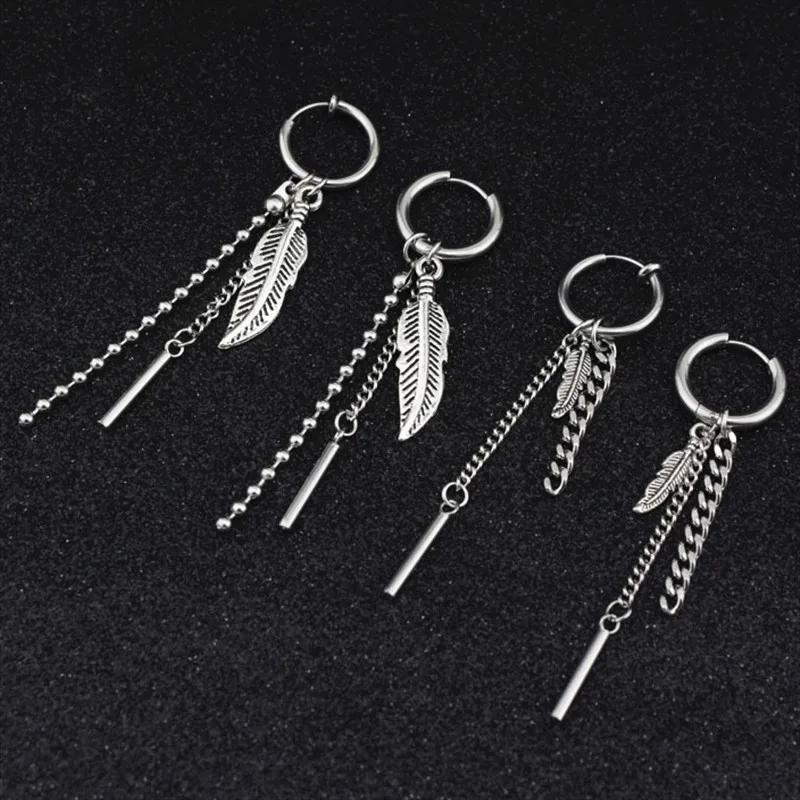 Корейская бижутерия 1 пара серьги гвоздики из нержавеющей стали с бусинами в