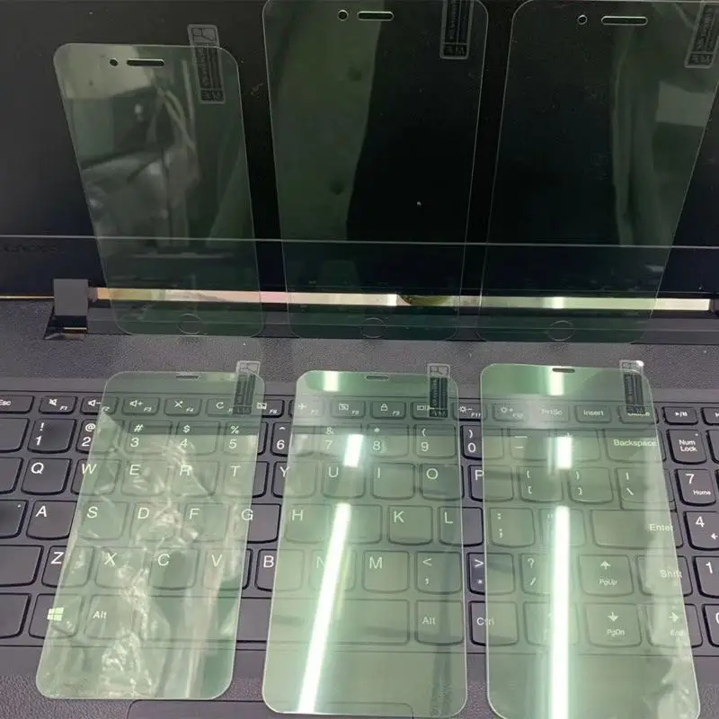 Фото 2 шт. закаленное стекло для 11 Pro X XR XS Max SE 2020 светильник Green Ray полностью Защитное i6s i7 2 шт. закаленное стекло для 11 Pro X XR XS Max SE 2020 светильник Green Ray полностью Защитное i6s i7