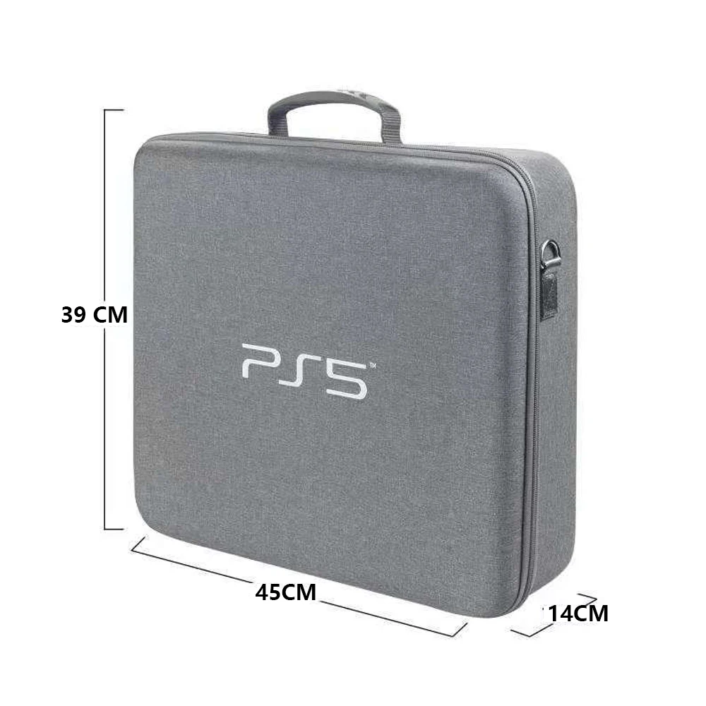 

Handbag For PS5 Console Larger Capacity Protective Bag Adjustable Handle Bag For PS5 Travel Carrying Case
