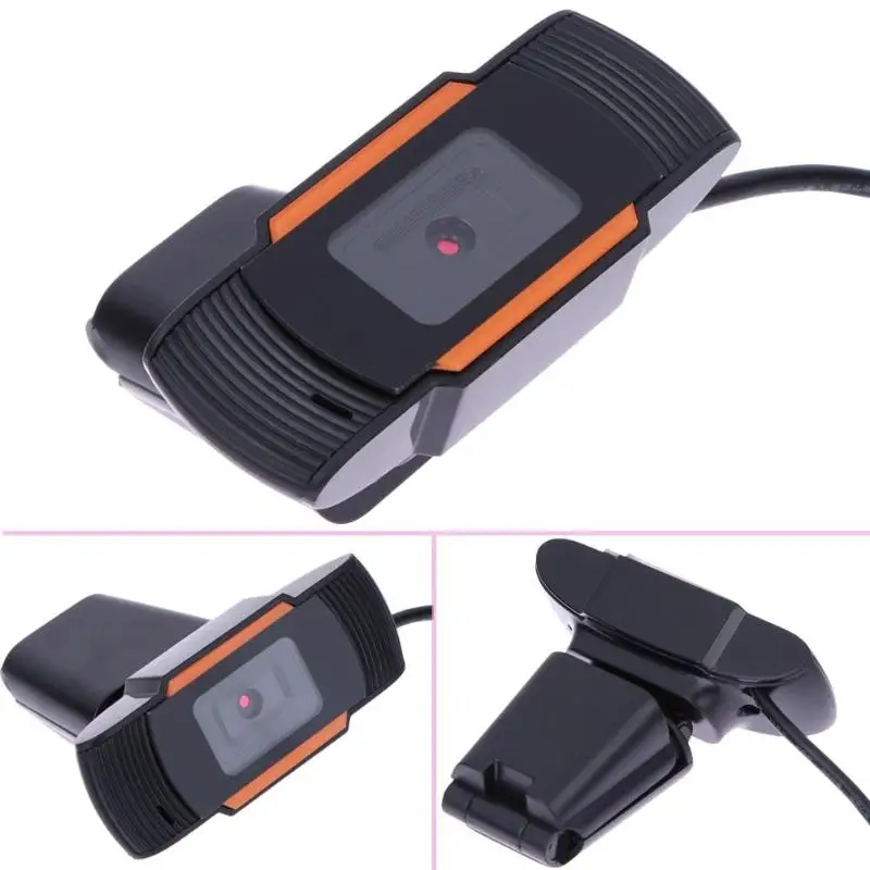 Clip-on HD USB 12.0MP Webcam PC Camera Web Camara Web Cam 360 Degrees Rotation MIC For Skype Computer PC Video Call Face TIme