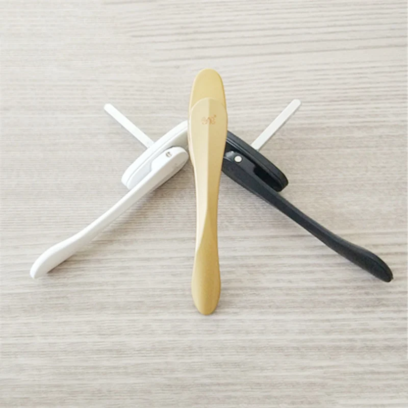 

Broken Bridge Aluminum Alloy Casement Window Screen Window Handle Folding Door Sword-Shaped Thin Flat Square Steel Handle