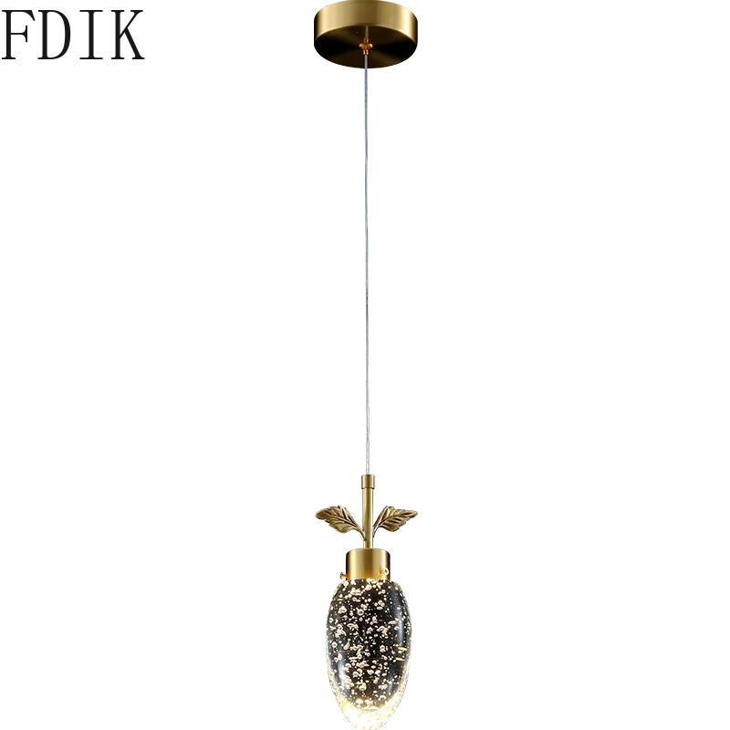 Роскошный хрустальный подвесной светильник современный блеск для гостиной