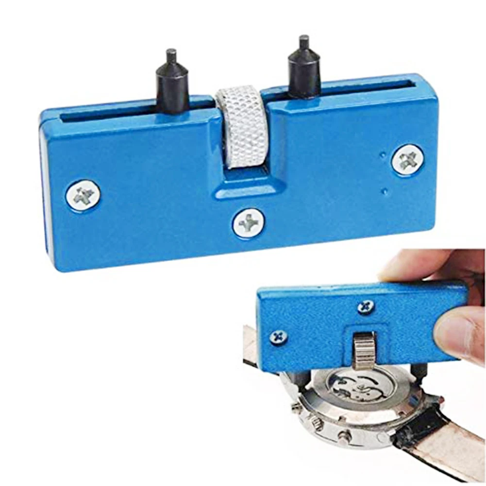 

Adjustable Rectangle Watch Back Case Cover Opener Remover Wrench Repair Kit Tool For Watch Battery Remover Watch Repairing