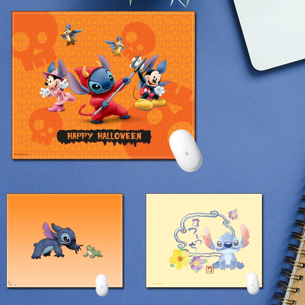 

Игровой коврик для мыши, утолщенный настольный компьютерный коврик с застежкой, для офиса, дома и офиса, с диснеевским стежком