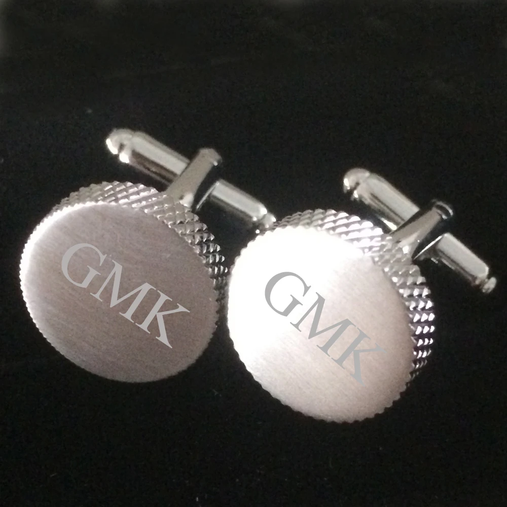 Запонки из нержавеющей стали с бесплатным принтом логотипа подарок для мужчин на