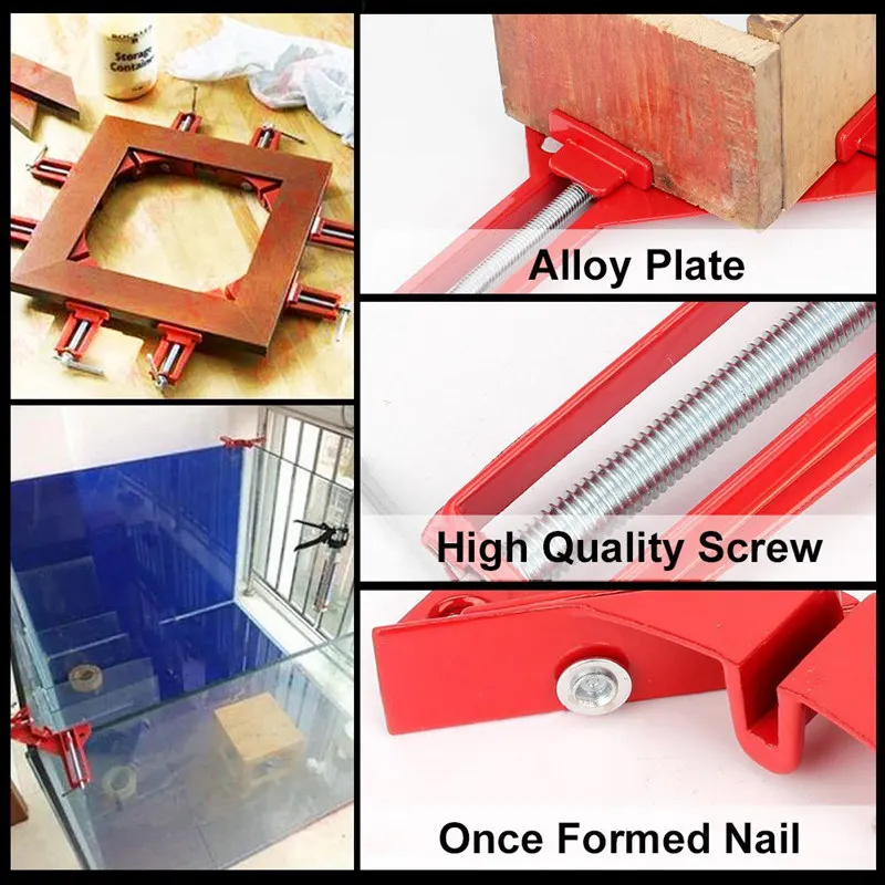 Угловые Зажимы 3 дюйма 2 шт. 90 градусов прямоугольный зажим для митры обработки