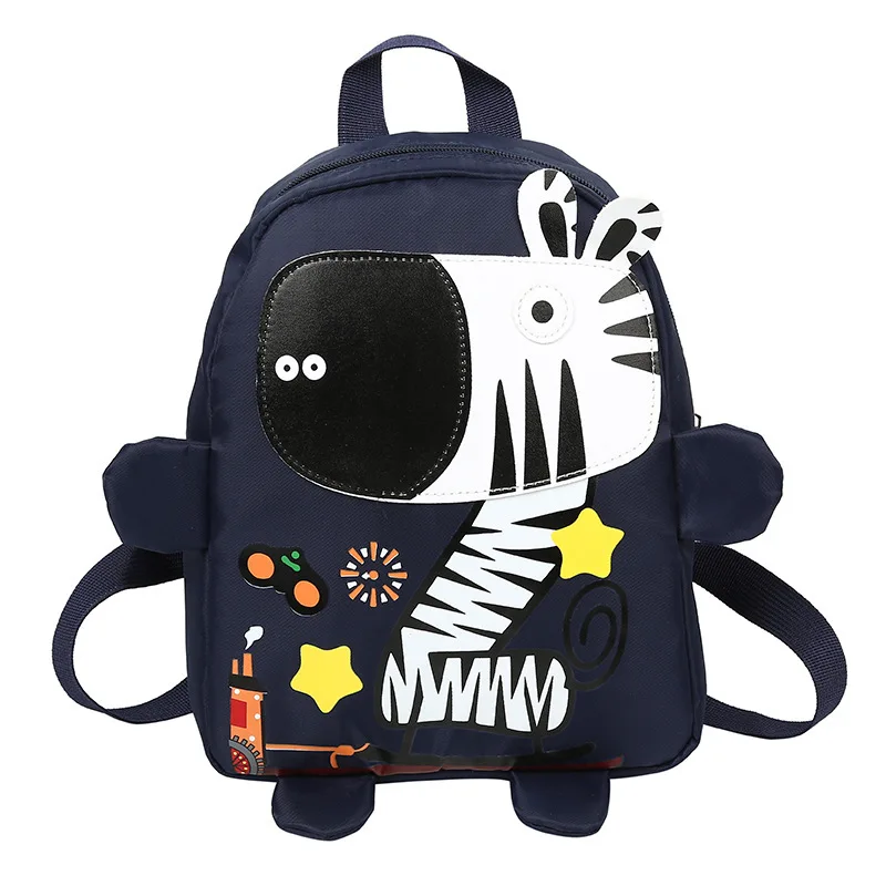 2020 Cartoon Nylon Children Backpacks Toddler Kindergarten Schoolbag Kids Backpack Zebra Children School Bags Girl Boy Backpacks