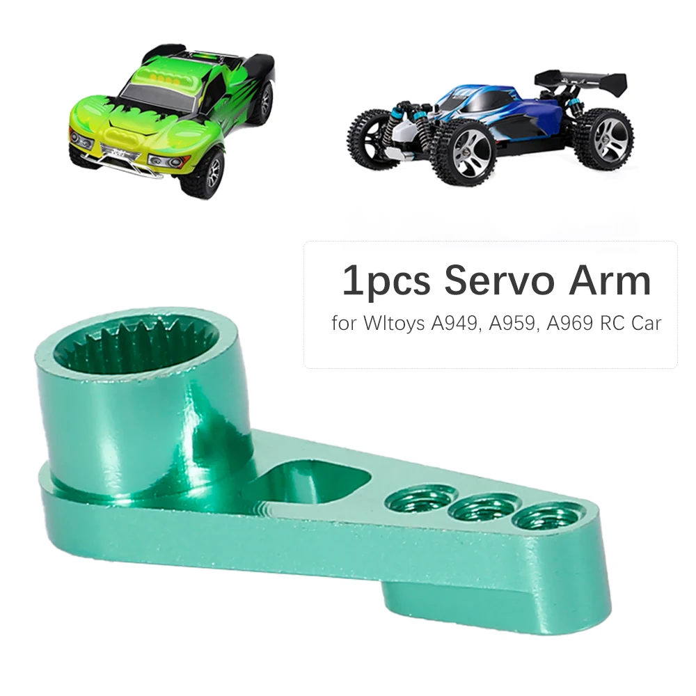 

Для Wltoys A949 A959 A969 Радиоуправляемый автомобиль 25T Серводвигатель рука из алюминиевого сплава