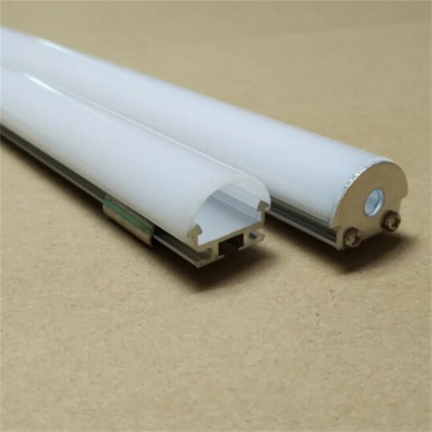 

Free Shipping New Led Bar Desk Light Aluminum Profile with Cover and End Caps for Led Strip Indoor Lighting Decoration