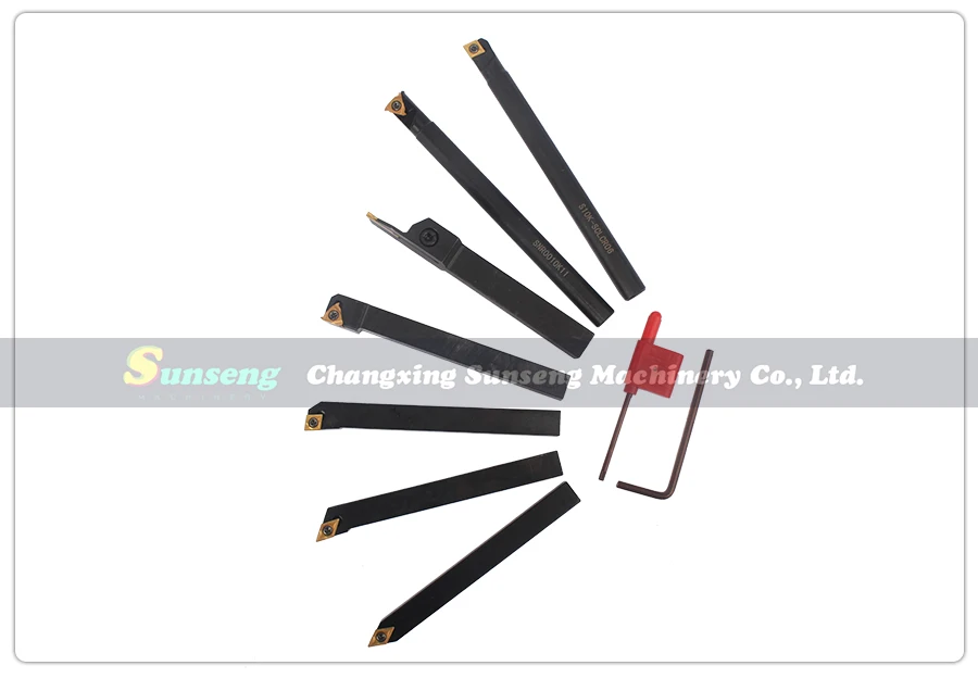 7 шт. 10 мм токарный станок с ЧПУ инструмент титановым покрытием