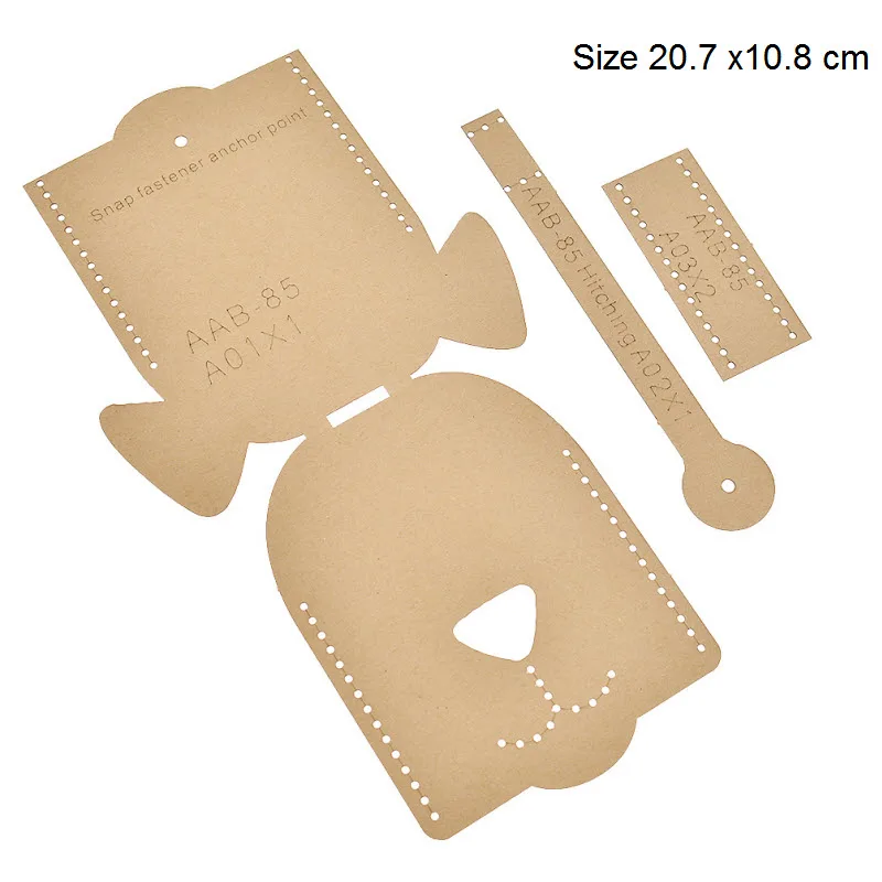 Puppy key case 10 видов стилей, инструмент для кожи, чехол для ключей, карточка, посылка из воловьей кожи, Бумажный шаблон для поделок, режущие инструменты, украшения для дома - Цвет: Puppy key case