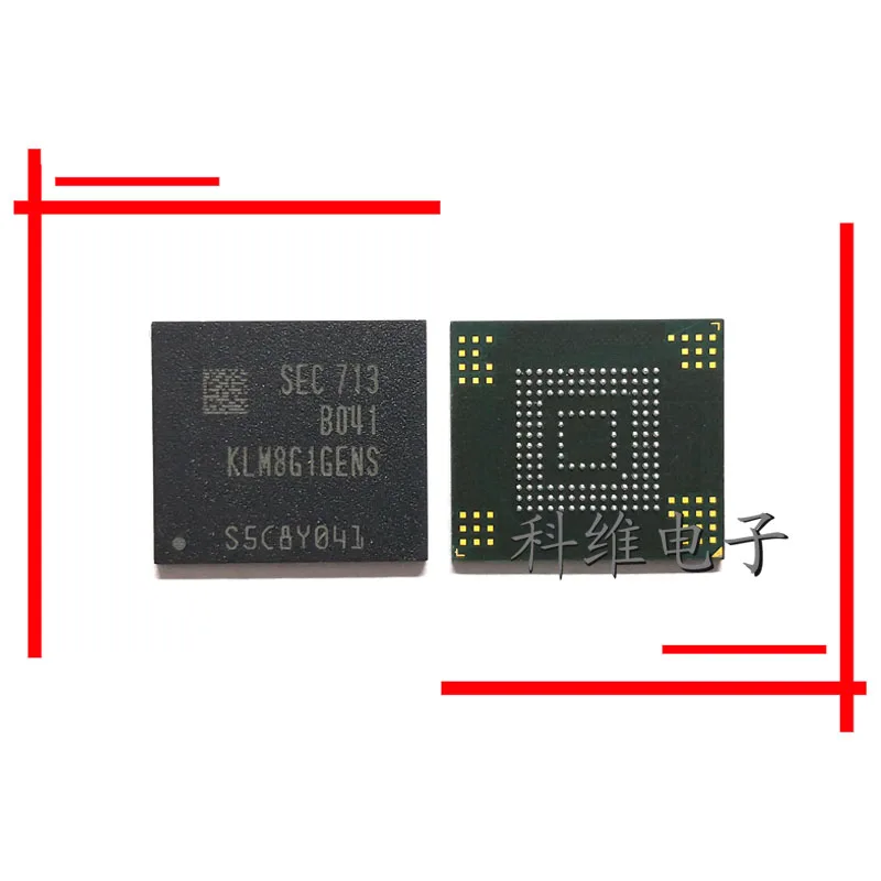 

KLM8 G 1G ENS-B041 5.1 Version 8g emmc 153B G a Embedded Memory Chip Word-bank