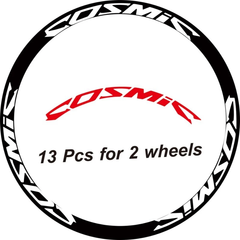 

Road Bike Wheelset sticker for rim depth 38mm 40mm Free Shipping wheels decals cycling accessories cosmic SLE rim stickers
