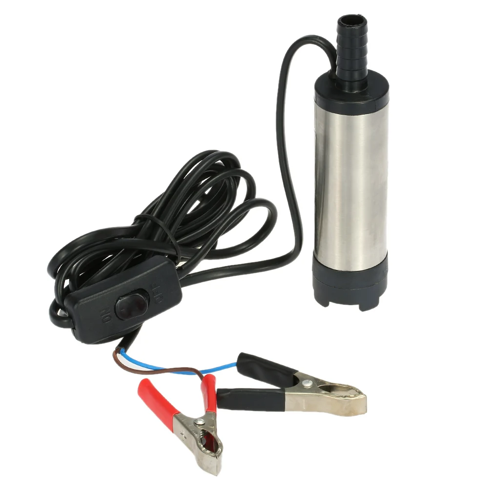 

Oil Liquid Diesel Fuel Water Pump 12V Transfer Pump Water Oil Fluid Refuel