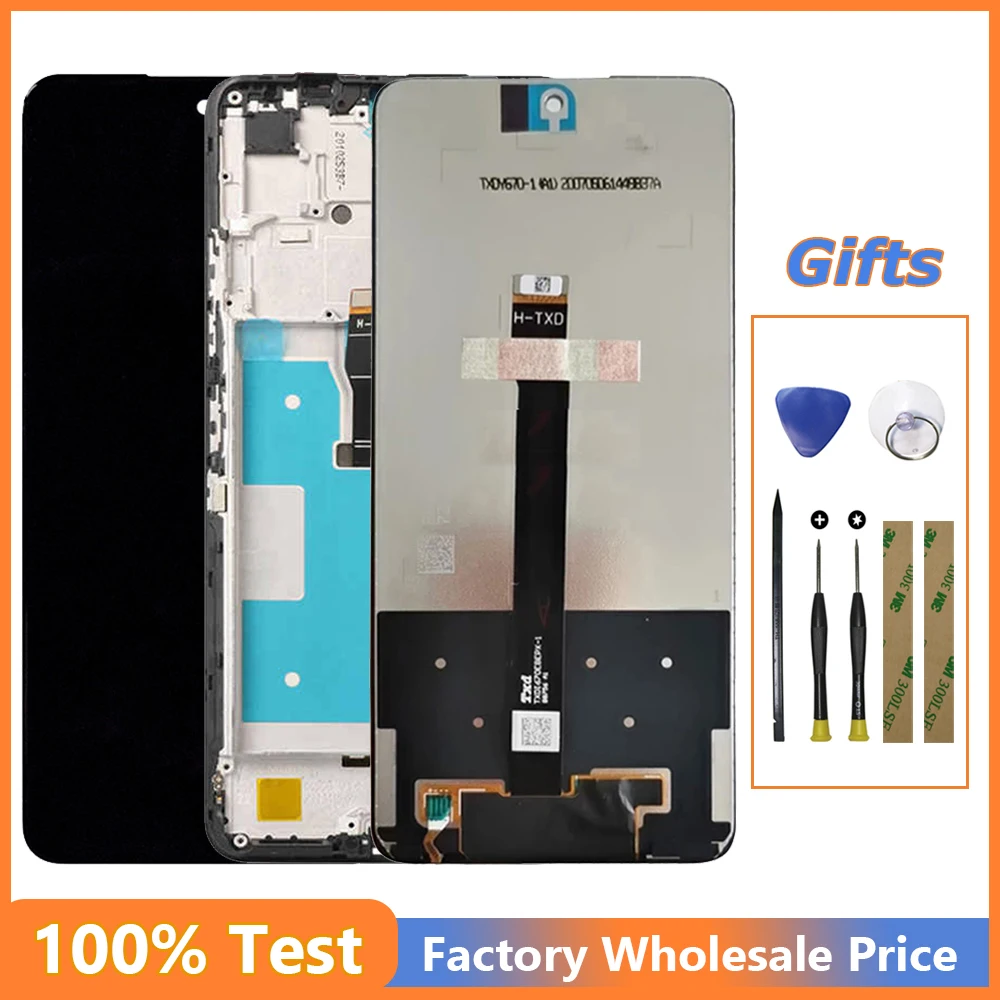 

LCD Display Touch Screen Digitizer + Frame Tools For Huawei Y7A 2020/P Smart 2021/Honor X10 Lite PPA-LX2 PPA-LX3 PPA-L02 PPA-L22