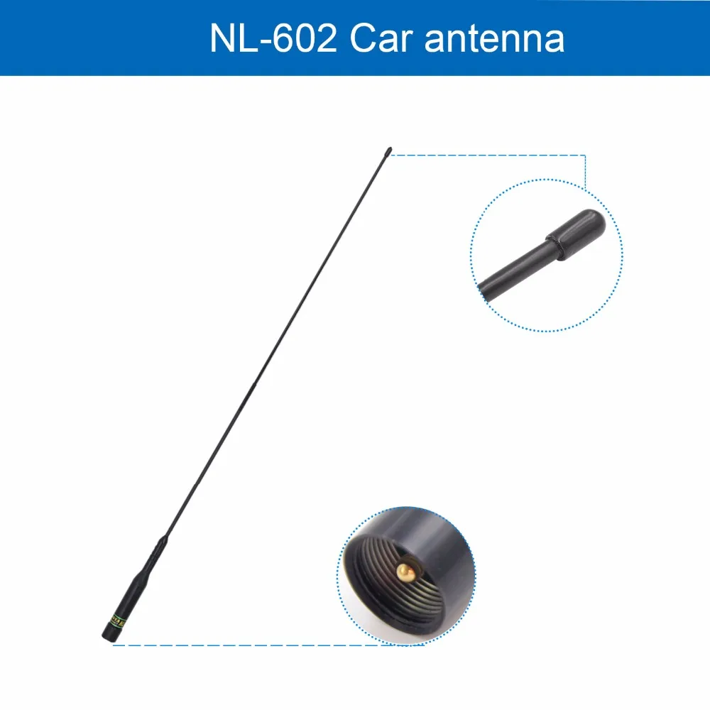 

Nagoya Antenna NL-602 75cm VHF/UHF 144/430Mhz Car Mobile Antenna for Baojie BJ-218 BJ-318 QYT KT-8900D KT-8900