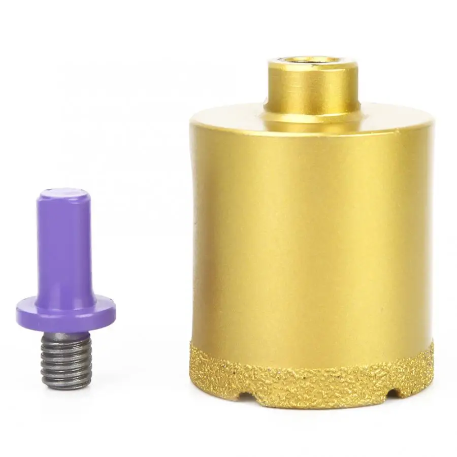 Сверло с алмазным покрытием винтовым адаптером инструменты для перфорации под