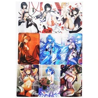 13pcsset acg beauty ayanami rei eva one piece mai shiranui refraction sexy girls hobby collectibles game anime collection cards