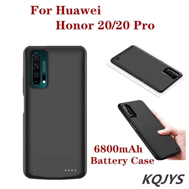 KQJYS чехлы с внешним зарядным устройством для Huawei Honor 20 Pro портативный внешний