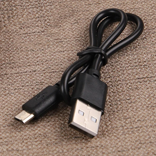 50cm black Эго USB Зарядное устройство электронные сигареты eGo резьбы usb адаптер зарядный кабель для передачи данных для электронные сигареты eGo EVOD CBD Батарея Vape Наборы - Цвет: 50cm black