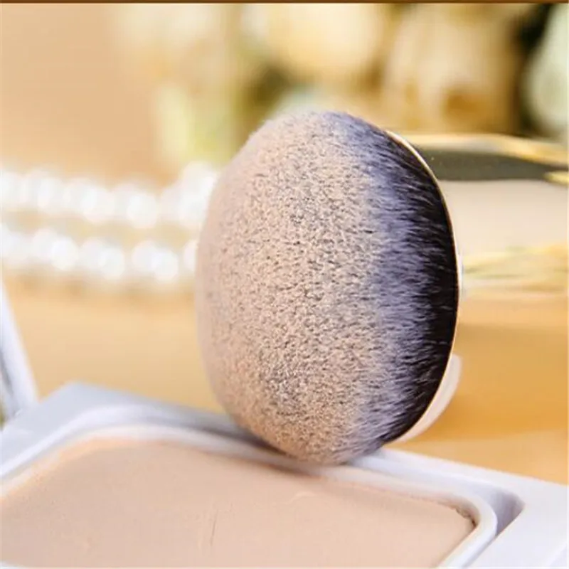 1pc Professional Chubby Pier Foundation Brush Makeup Flat Cream Brushes Cosmetic Make-up | Красота и здоровье