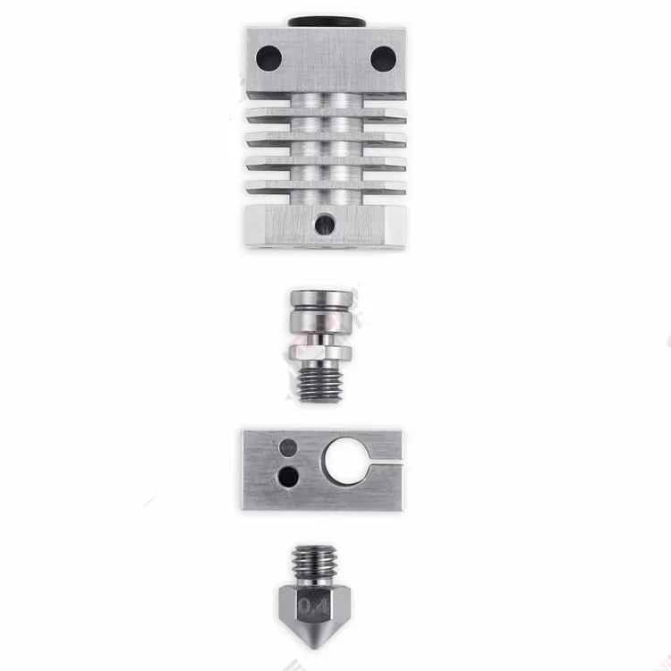 Все металлические Hotend Набор для Creality CR 10 / CR10 CR10S Ender 2 3 5 принтеров. 4 мм|Детали и