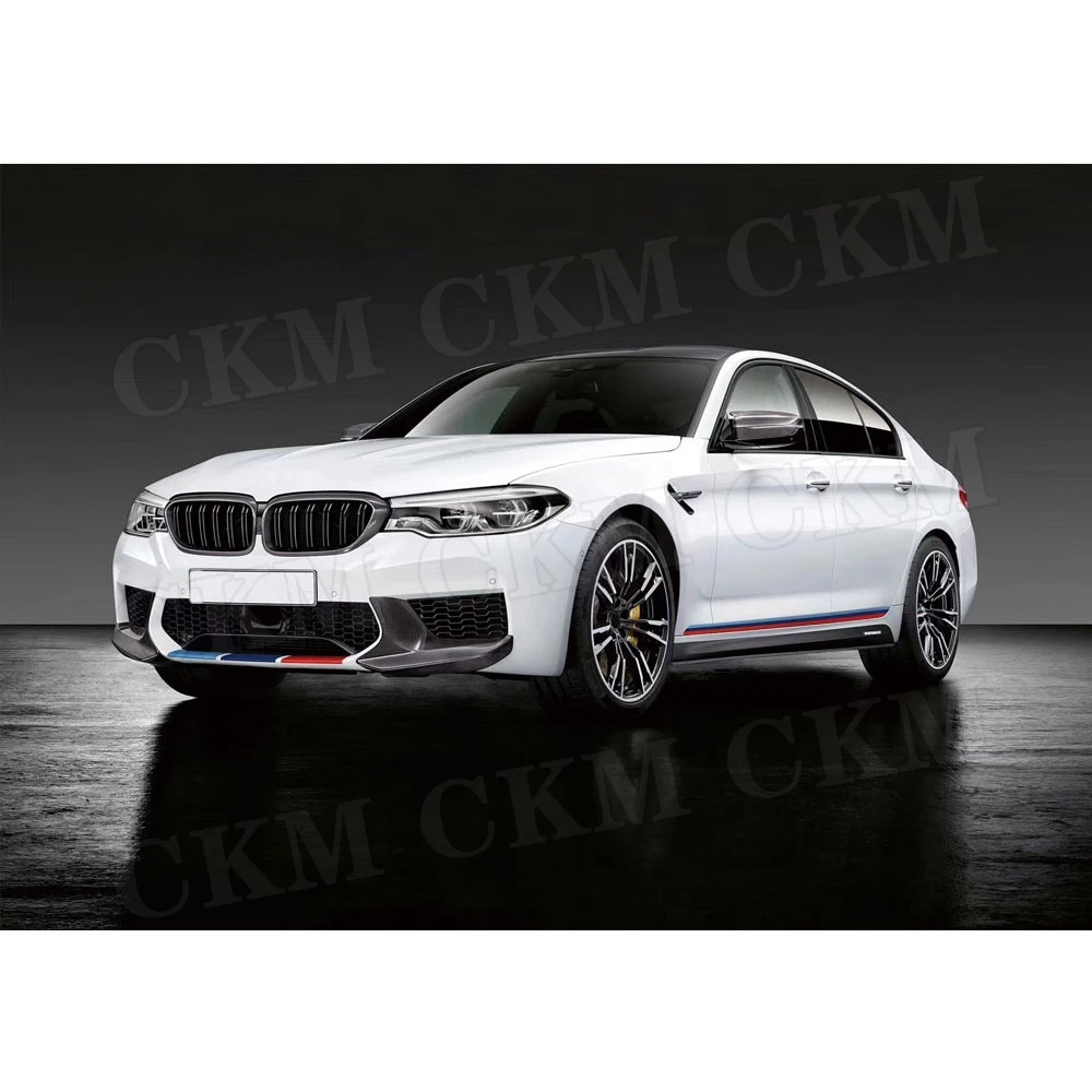 Сухой спойлер для переднего бампера из углеродного волокна BMW 5 серии F90 M5 2018 2019