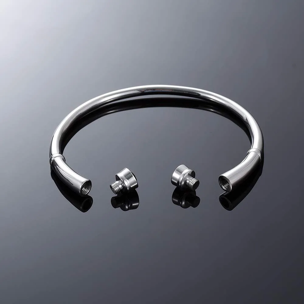 New Design Memorial Ashes Urn Bracelet for Ashes Holder Two Screws Stainless Steel Cremation Jewelry for Human/ Animal