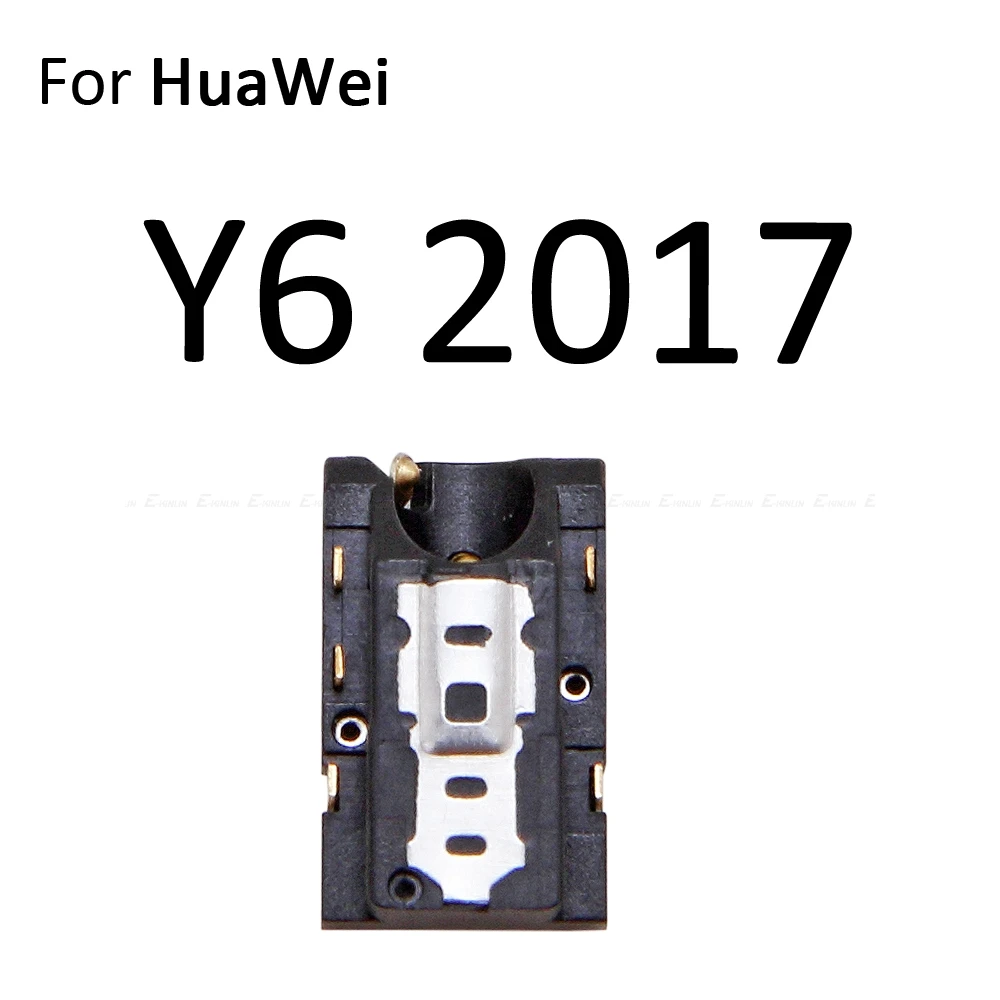 Разъем для наушников, наушники для наушников, аудио шлейф для HuaWei Y9 Y7 Y6 Y5 Prime Lite GR5 порт, Разъем Запасные части - Цвет: For Y6 2017