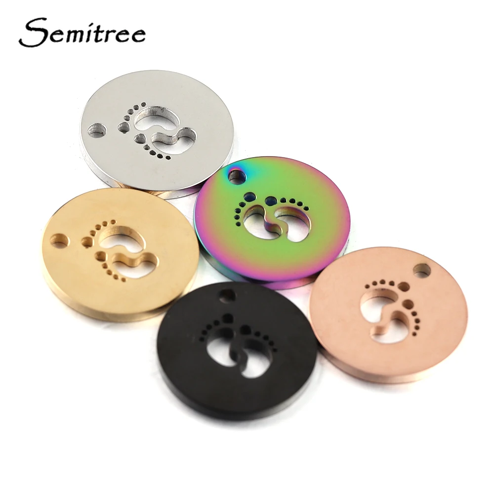 Цепочка с подвеской сделай сам из нержавеющей стали 5 шт.|Шармы| |