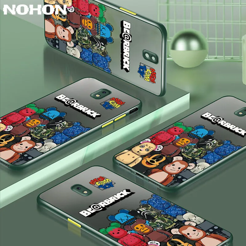 

Чехол для телефона NOHON для SAMSUNG J2 PRIME J4 PLUS J5 J6 J7 J8 2018 J3 2017, нескользящий Силиконовый чехол с прямыми краями и защитой от царапин