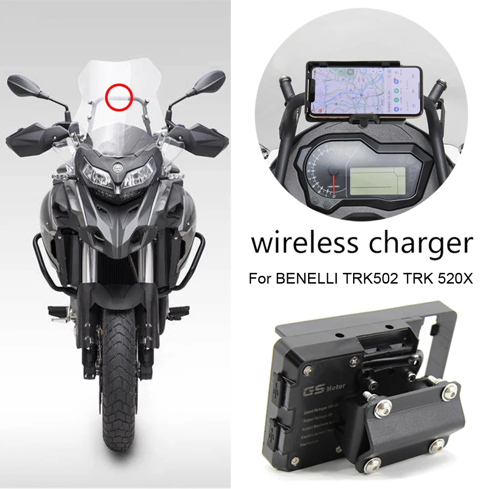 Кронштейн для GPS-навигатора мотоцикла мобильный телефон дюйма держатель