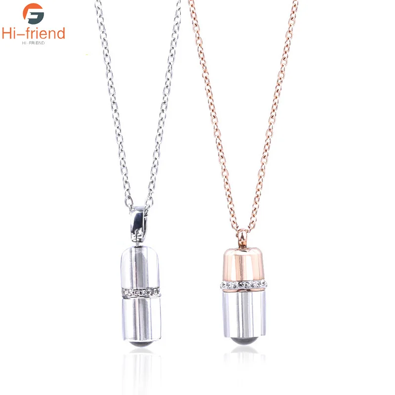 Ожерелье с подвеской в виде капсулы Я тебя люблю на 100 языках модная трендовая