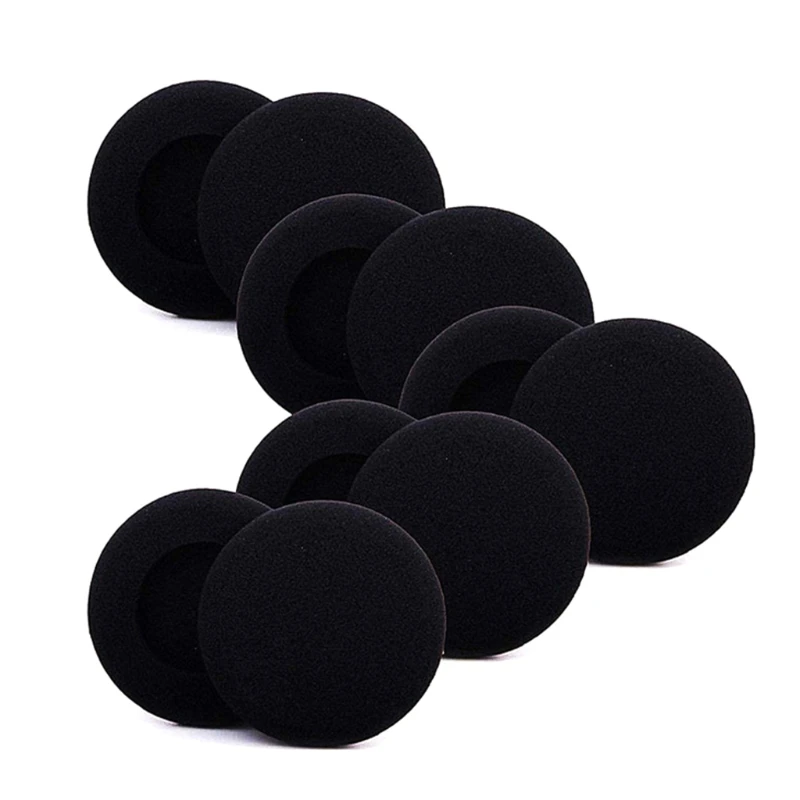 

10pcs Ear pads Replacement soft Foam Ear Pad Cushions For -Plantronics 310 470 478 628 626 Headphone