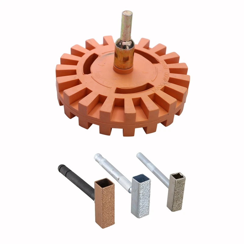 

Лидер продаж, набор инструментов для удаления наклеек с 3 шт. шлифовальных кругов, алмазный шлифовальный круг, каменный комод