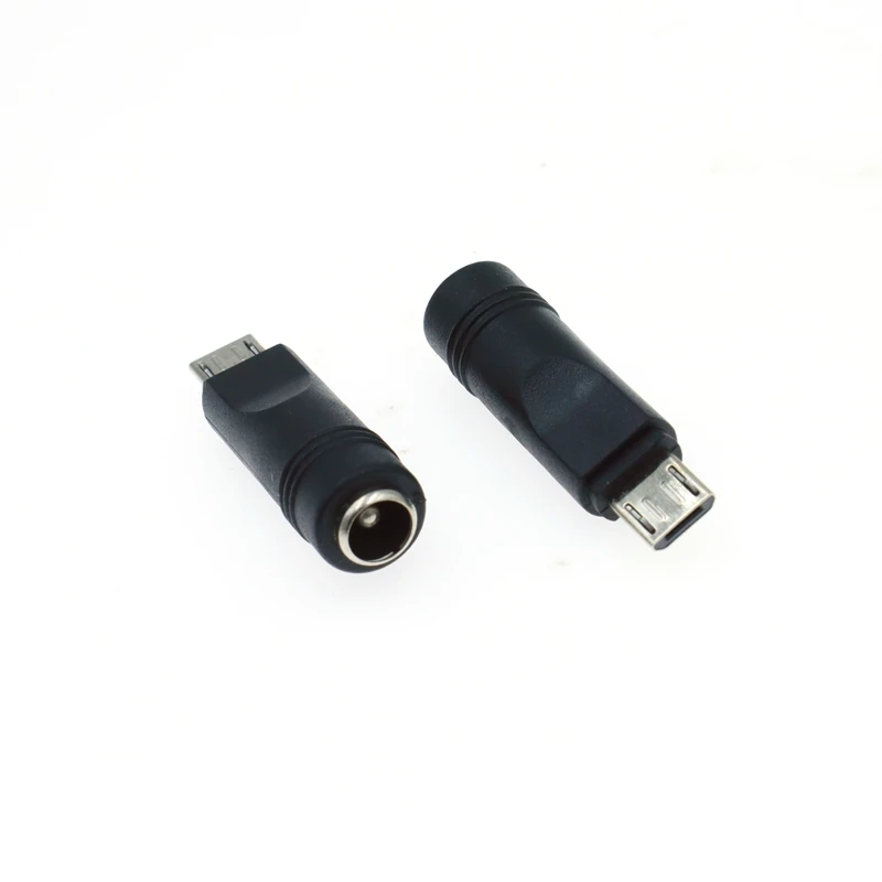 Лучшая цена DC 5 В 5*2 1 мм разъем мама к Micro USB штекеру Разъем питания постоянного