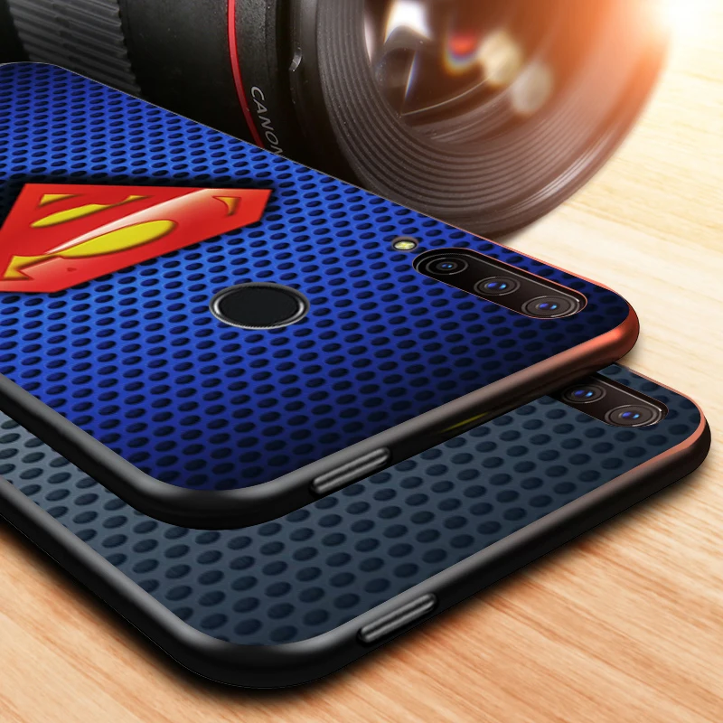 

Marvel logo cute for Huawei Honor 30 20 10 9S 9A 9C 9X 8X MAX 10 9 Lite 8A 7C 7A Pro Silicone Black Phone Case