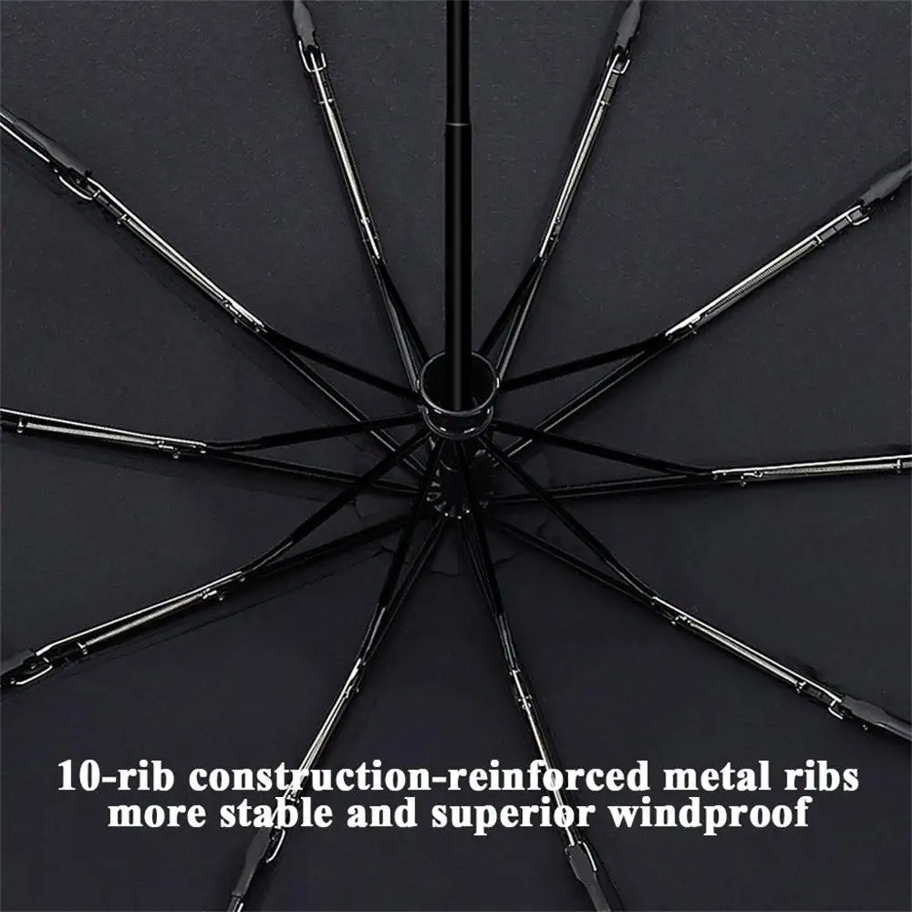Windproof Double Layer Inverted Umbrellas Reverse Folding Umbrella Anti-UV Fully Automatic Sunshade & Rain # | Дом и сад